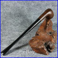EXCLUSIVE HAND MADE SMOOTH BRIAR wood smoking pipe POLO 01