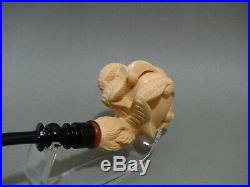Eagle Claw Meerschaum Smoking Pipe Pfeife Pipa Handmade Unused By Fyavuz