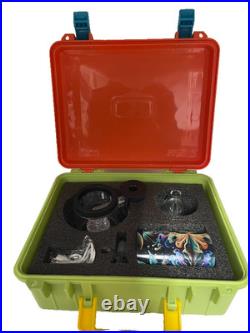 Electric Led Water Pipe Smoking Kit + Smoking Kit Suitcase Mixed Designs