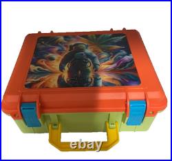 Electric Led Water Pipe Smoking Kit + Smoking Kit Suitcase Mixed Designs