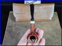 Emiliano Smooth Petite Sphinx with Ivorite Artisan Tobacco Smoking Pipe