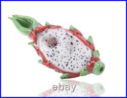 Empire Glassworks DRAGON FRUIT Glass Pipe 6.5 Thick Tobacco Smoking Hand Bowl