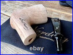 Eric Nording Signature Natural Unfinished Smooth Freehand Briar Tobacco Pipe NEW