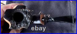 Eric Nording Spiral Natural Smooth Freehand Briar Tobacco Pipe NEW