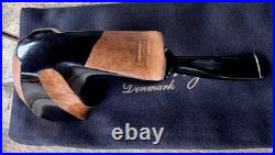 Eric Nording Spiral Natural Smooth Freehand Briar Tobacco Pipe NEW Eric Nording Spiral Natural Smooth Freehand Briar Tobacco Pipe NEW