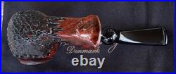 Erik Nording Rustic #4 Freehand Briar Tobacco Pipe NEW