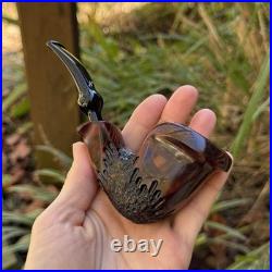 Erik Nording Rustic #4 Freehand Briar Tobacco Pipe NEW