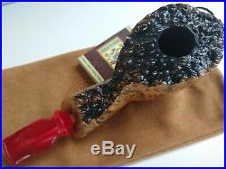 Estate Pipe Unsmoked 2016 Boswell Smoking Pipe With Box & Pouch