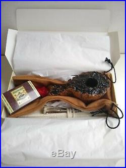 Estate Pipe Unsmoked 2016 Boswell Smoking Pipe With Box & Pouch