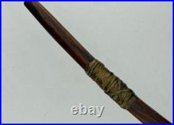 Exotic Long-Stemmed Briar Wood Smoking Pipe