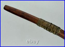 Exotic Long-Stemmed Briar Wood Smoking Pipe