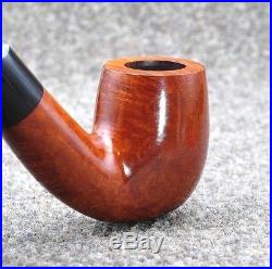 Exquisite & New Bent Billiard FERNDOWN BARK Tobacco Smoking Pipe from Les Wood