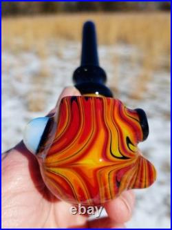 Fire Linework Glass Church Warden Gandalf Sherlock Pipe USA Made