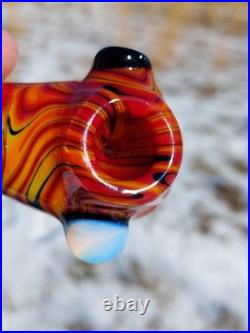 Fire Linework Glass Church Warden Gandalf Sherlock Pipe USA Made