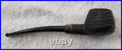 Flávia Rodrigues Sandblasted Prince with Horn Accent Smoking Pipe NEW UNSMOKED