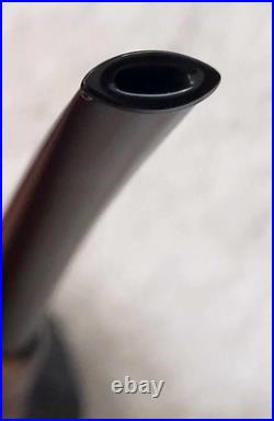Flávia Rodrigues Sandblasted Prince with Horn Accent Smoking Pipe NEW UNSMOKED