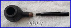 Flávia Rodrigues Sandblasted Prince with Horn Accent Smoking Pipe NEW UNSMOKED