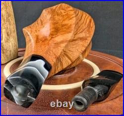 Fluted Freehand Tobacco Smoking Briar Pipe