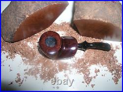 Frame's Freehand Nose Warmer Tobacco Pipe With Lucite Stem