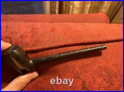 Frank Jones Brewery Smoking PIPE with Promotional Holder Antique