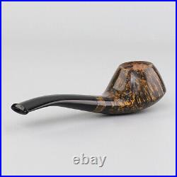 Freehand Briar Pipe Handcrafted Cumberland Stem Wooden Tobacco Smoking Pipe