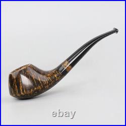 Freehand Briar Pipe Handcrafted Cumberland Stem Wooden Tobacco Smoking Pipe