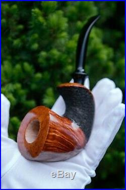 Freehand Briar Pipe Smoking Tobacco Exclusive Handmade Souvenir With Soul KAF