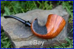 Freehand Briar Pipe Smoking Tobacco Exclusive Handmade Souvenir With Soul KAF