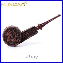 Freehand Tobacco Pipe Cumberland Stem Briar Pipe Wooden Carved Smoking Pipe
