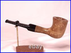 Freehand Tobacco Pipe Olive Wood Handmade by Gieske Pipes New, Unsmoked