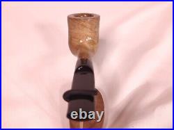 Freehand Tobacco Pipe Olive Wood Handmade by Gieske Pipes New, Unsmoked
