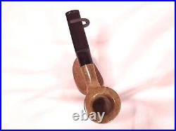 Freehand Tobacco Pipe Olive Wood Handmade by Gieske Pipes New, Unsmoked