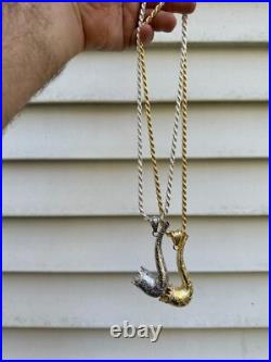 Fully Functional Tobacco Pipe Pendant MOISSANITE Real 925 Silver Iced Hip Hop