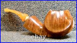 GABRIELE DAL FIUME Butterfly D Grade, Freehand Blowfish Smoking Estate Pipe