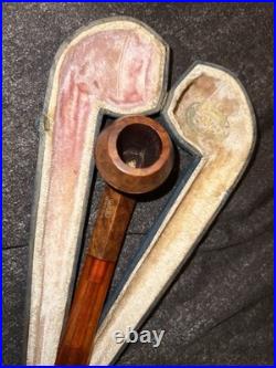 GBD French Briar Billiard Tobacco Smoking Pipe with Fitted Case GBD French Briar Billiard Tobacco Smoking Pipe with Fitted Case