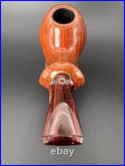 G. Penzo Smooth Bent Brand Unsmoked NIB tobacco Pipe