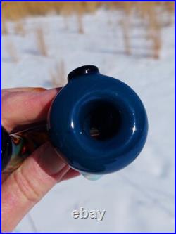 Galaxy Lagoon Fire Glass Sherlock Holmes Calabash Sherlock Pipe USA Made