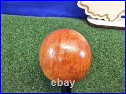 Gasparini Round Ball Briar Italian Tobacco Smoking Pipe, Bag, Box, Unsmoked