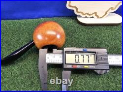 Gasparini Round Ball Briar Italian Tobacco Smoking Pipe, Bag, Box, Unsmoked