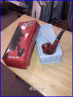 Genuine Sherlock Holmes Smoking Pipe for Collectors In Gift Box Brand New