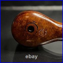 GlassWood Pipes Glass And Briar Wood Smoking Pipe Proto Pipe Style Midnight