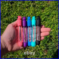 Glass One Hitter Pipe Chillum Wholesale Lot Bulk Low MOQ Smoking Pipe (20 PCS)