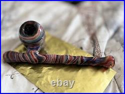 Glass pipe smoking thick