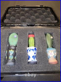 Glass pipes Chillum 3 Piece Set