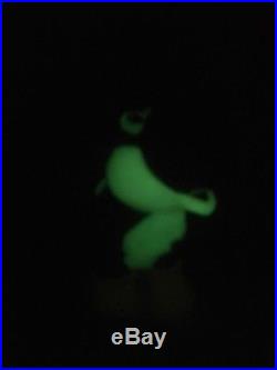 Glow In The Dark Yoshi Glass Smoking Pipe! 5 Made USA. Mario Fan Art