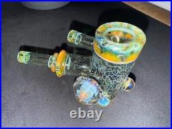 Gonzoe x Brick Tobacco Smoking Pipe, Heady, Fumed, Faceted