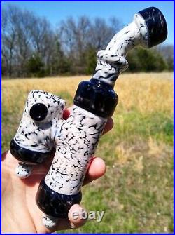 Granite Marble Classic Styled Glass Cavalier Sherlock Pipe