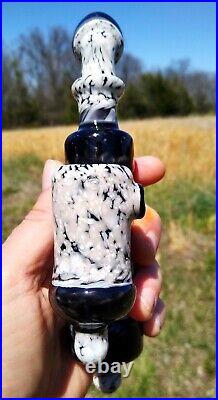 Granite Marble Classic Styled Glass Cavalier Sherlock Pipe