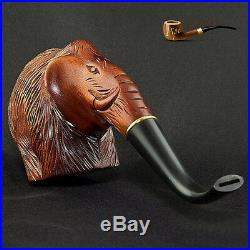 HAND CARVED EXCLUSIVE WOODEN REAL TOBACCO SMOKING PIPE PEAR Mammoth