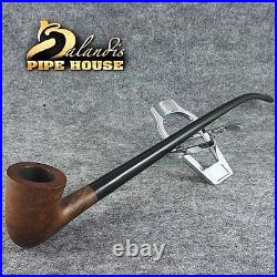 HAND MADE SMOOTH BRIAR wood TOBACCO LONG smoking pipe 996933 LOTR Churchwarden